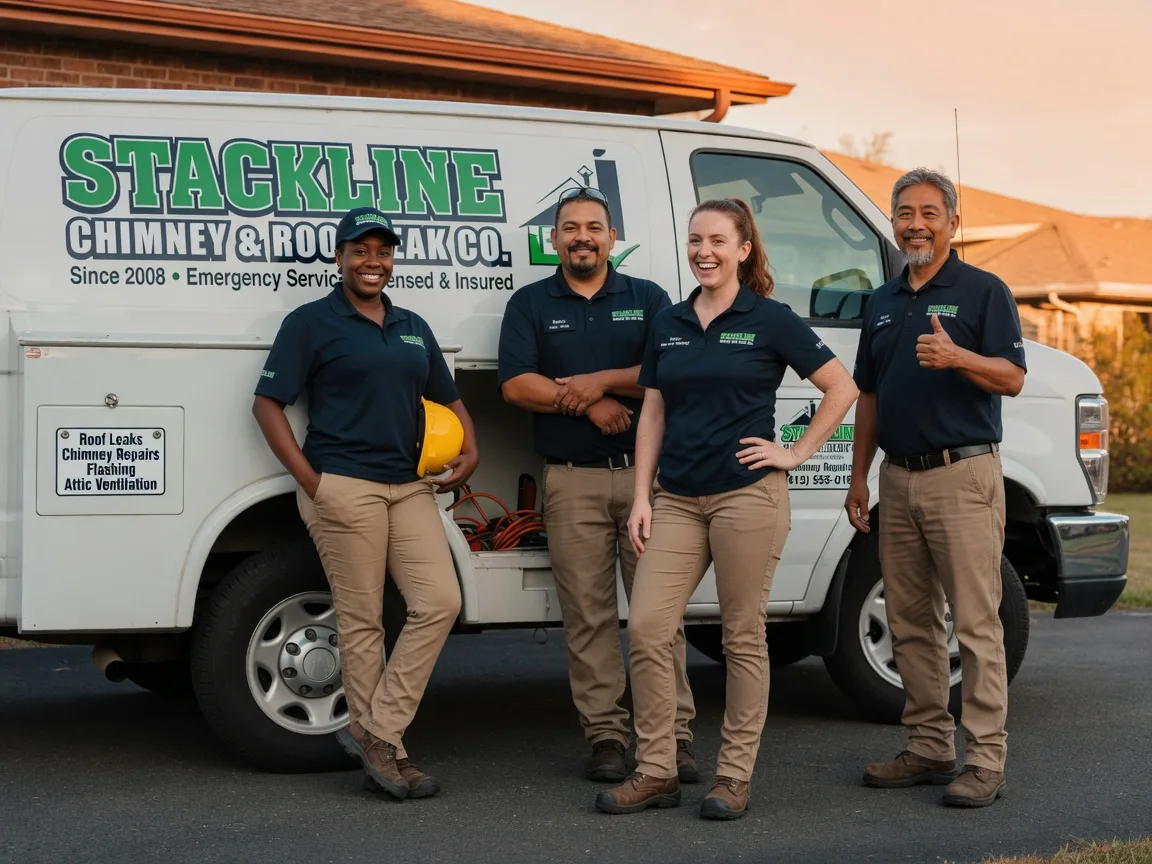 Chimney flashing repair company in Satartia, MS